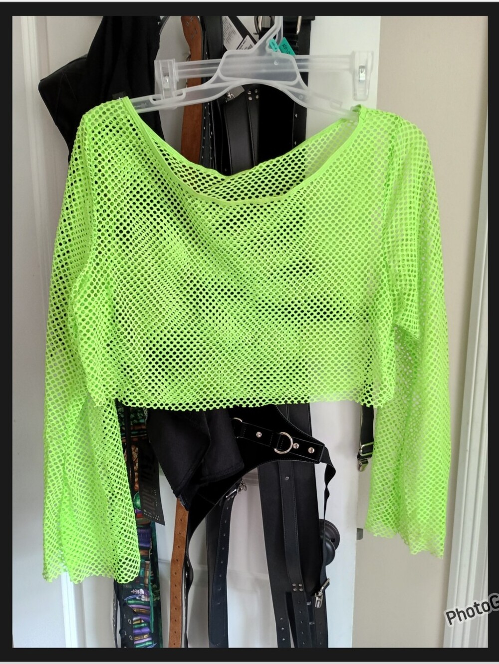 Mesh Crop Top